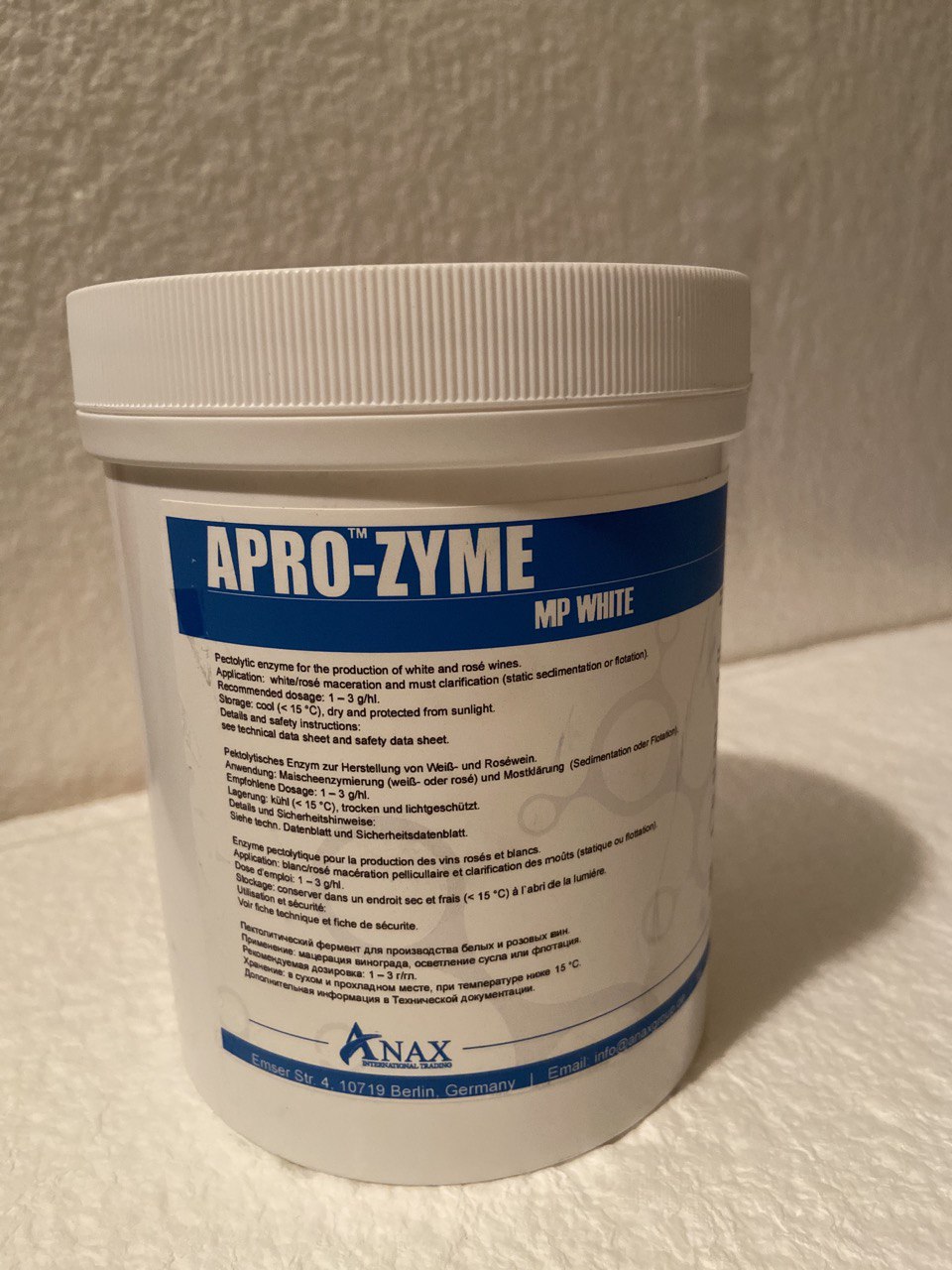 Фермент APRO-ZYME MP WHITE ANAX